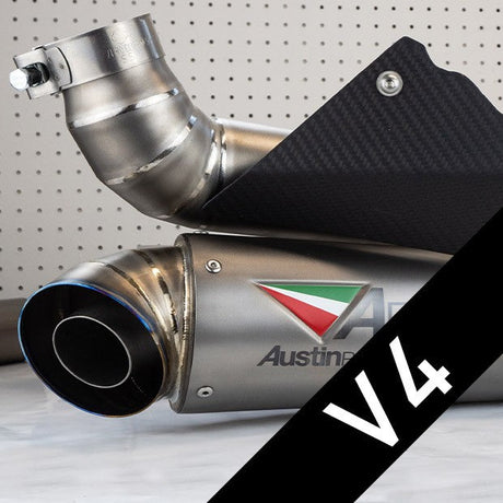 Austin Racing  2025 DUCATI V4 PANIGALE GP3 DE-CAT RACE EXHAUST SYSTEM  AR67