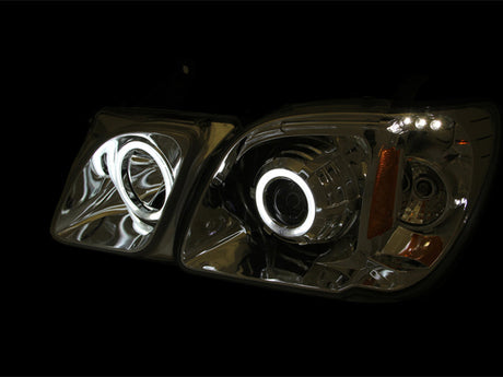 ANZO 1998-2007 Lexus Lx470 Projector Headlights w/ Halo Black (CCFL) 111170