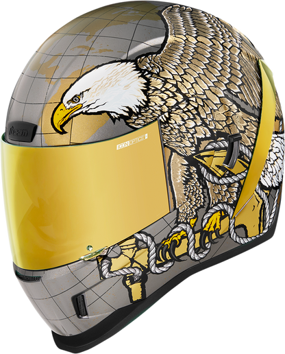 ICON Airform™ Helmet - Semper Fi - Gold - XS 0101-13663