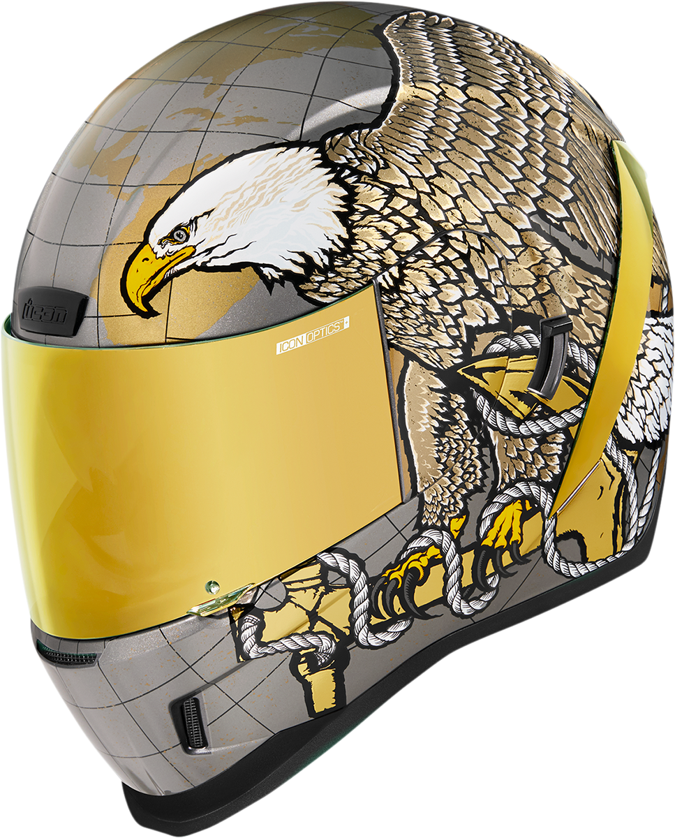 ICON Airform™ Helmet - Semper Fi - Gold - XS 0101-13663