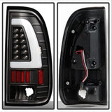 xTune Ford F150 Styleside 97-03 Light Bar LED Tail Lights - Black ALT-ON-FF15097-LBLED-BK 5082084