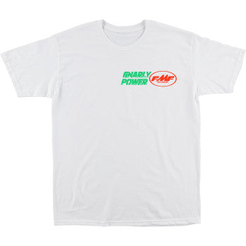 FMF Tee Gnarly Power Wht 2xl SP26118900WHT2X