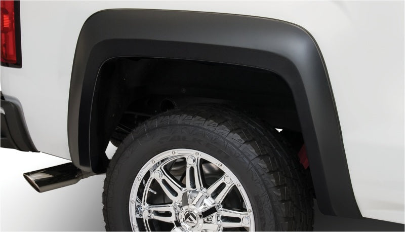 Bushwacker 14-15 GMC Sierra 1500 Extend-A-Fender Style Flares 4pc - Black 40961-02