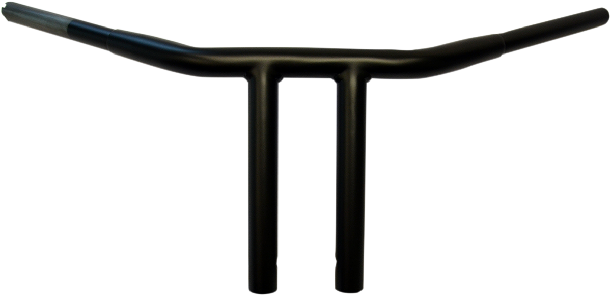 DRAG SPECIALTIES Handlebar - T-Bar - Buffalo - 8" - Flat Black HAS TBW NOTCH 0601-3504