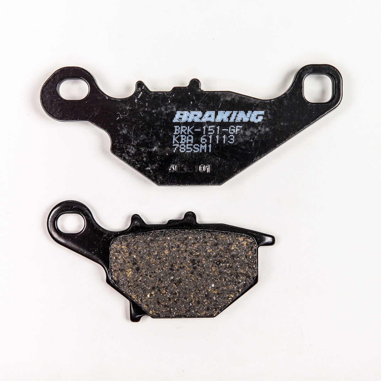 BRAKING Brake Pad Set Semi-Metallic 785SM1