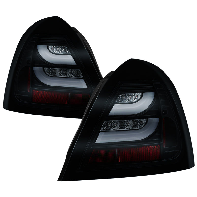 Spyder 04-08 Pontiac Grand Prix Light Bar LED Tail Light - Black Smoke (ALT-YD-PGP04-LED-BSM) 5084385