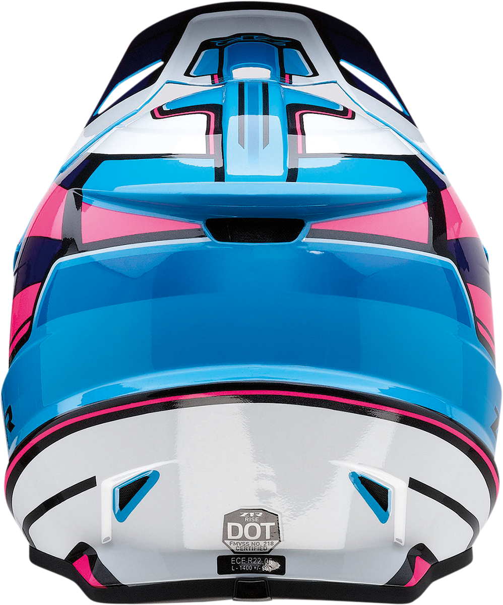 Z1R Rise Helmet - MC - Pink/Blue - Large 0110-7187