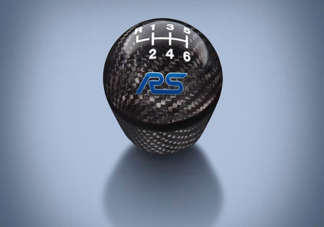 Ford Racing Focus RS Black Carbon Fiber Shift Knob 6 Speed M-7213-FRSCF
