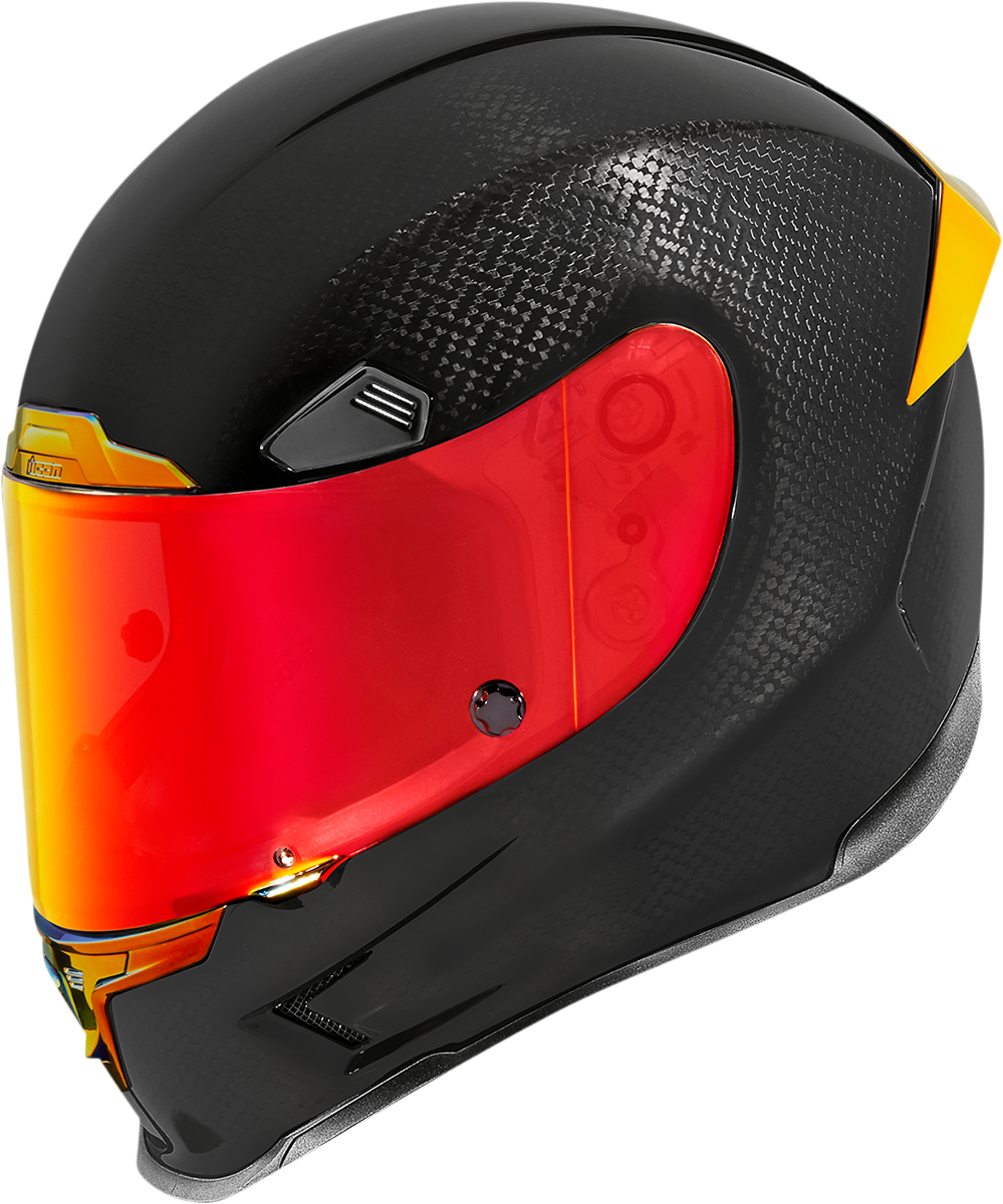 ICON Airframe Pro™ Helmet - Carbon - Red - Large 0101-14015