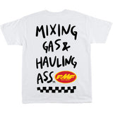 FMF Scratch T-Shirt - White - Medium SU25118903WHTMD