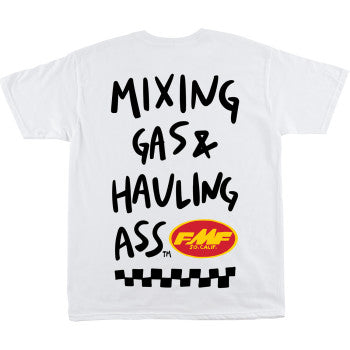 FMF Scratch T-Shirt - White - XL SU25118903WHTXL