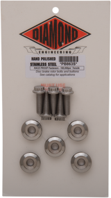 DIAMOND ENGINEERING Bolt Kit - Rotor - Front - FLHT/TR PB863S