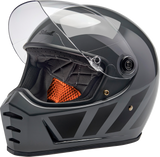 BILTWELL Lane Splitter Helmet - Storm Gray Inertia - Small 1004-569-502