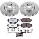 Power Stop 06-07 Subaru B9 Tribeca Front Z26 Street Warrior Brake Kit K4603-26