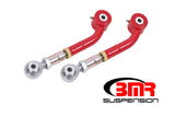 BMR 08-17 Challenger Upper Trailing Arms w/ On-Car Adj. Poly/Rod Ends - Red UTA112R