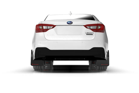 Rally Armor 20-22 Subaru Legacy Black UR Mud Flap w/ Grey Logo MF64-UR-BLK/GRY