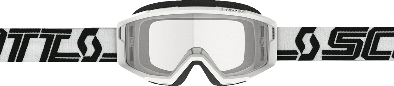 SCOTT Primal Goggles - White/Black - Clear 278598-1035043