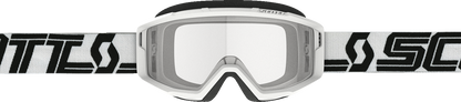 SCOTT Primal Goggles - White/Black - Clear 278598-1035043