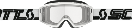 SCOTT Primal Goggles - White/Black - Clear 278598-1035043