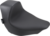 DRAG SPECIALTIES Asiento EZ-Solo - Liso - Cuero reflectante solar - FLFB/S '18-'22 ACT EZ-ON MOUNT STYLE 0802-1184