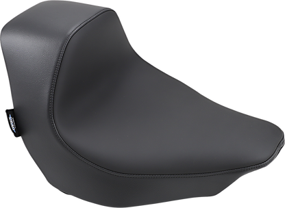 DRAG SPECIALTIES EZ-Solo Seat - Smooth - Solar-Reflective Leather - FLFB/S '18-'22 ACT EZ-ON MOUNT STYLE 0802-1184