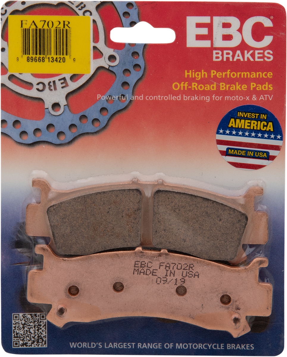 EBC Sintered "R" Brake Pads FA702R