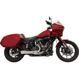 BASSANI XHAUST 2-into-1 Ripper Exhaust System with Megaphone Muffler - Short - Chrome - M8 Softail  2025 1800-2742   1S79