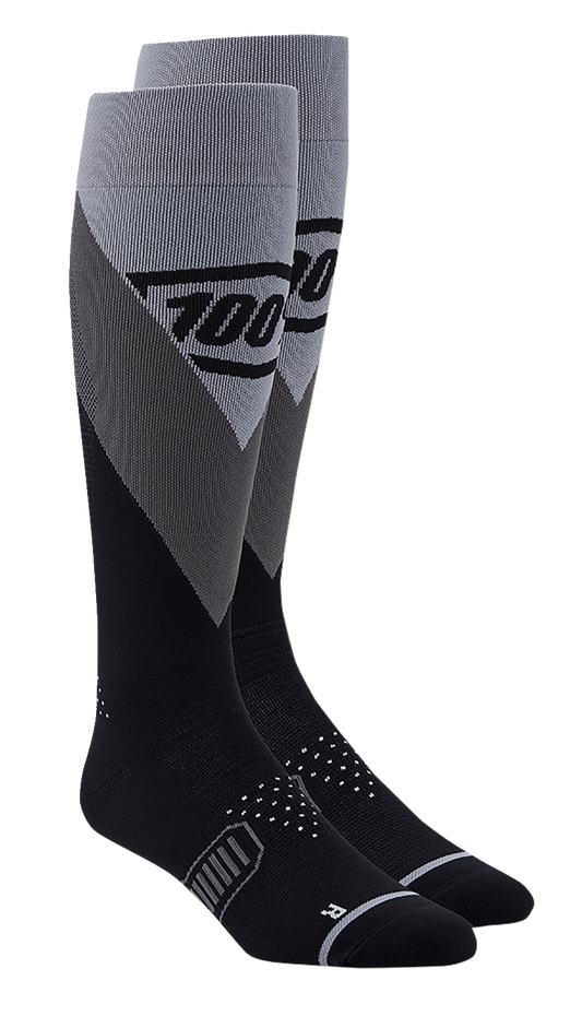 100% Hi-Side Performance Socks - Black - Small/Medium 20054-00009