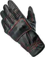 BILTWELL Borrego Gloves - Redline - Medium 1506-0108-303