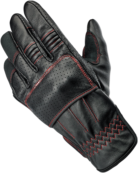 BILTWELL Borrego Gloves - Redline - XS 1506-0108-301