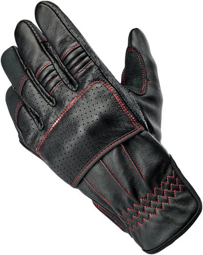 BILTWELL Borrego Gloves - Redline - XL 1506-0108-305