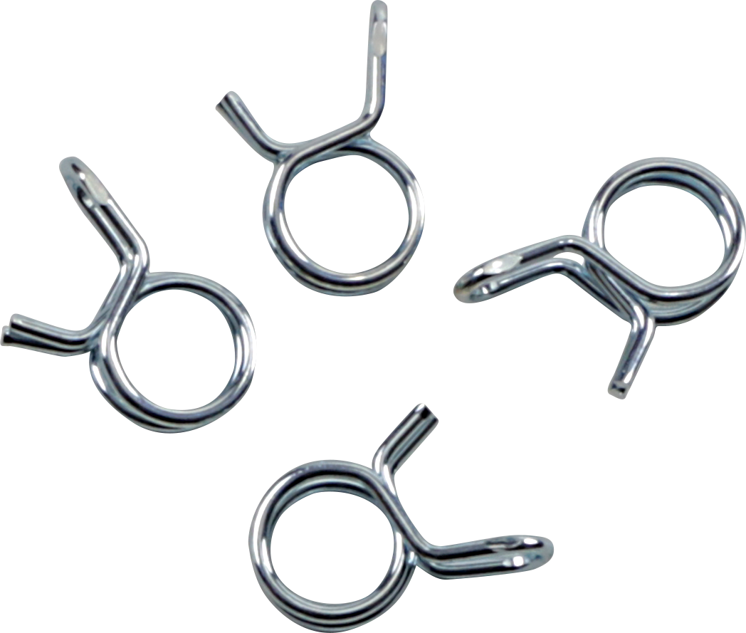 ALL BALLS Refill Kit - Wire Clamp - Silver - 4-Pack FS00067