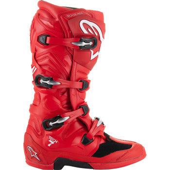 ALPINESTARS Tech 7 Boots - Bright Red - US 7 2012025-3010-7