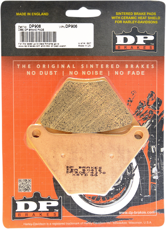 DP BRAKES Sintered Brake Pads - DP906 DP906