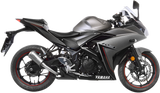 LEOVINCE LV-10 Slip-On Muffler - YZF-R3  15-24 /MT-03  Stainless Steel 15212U 1811-3499