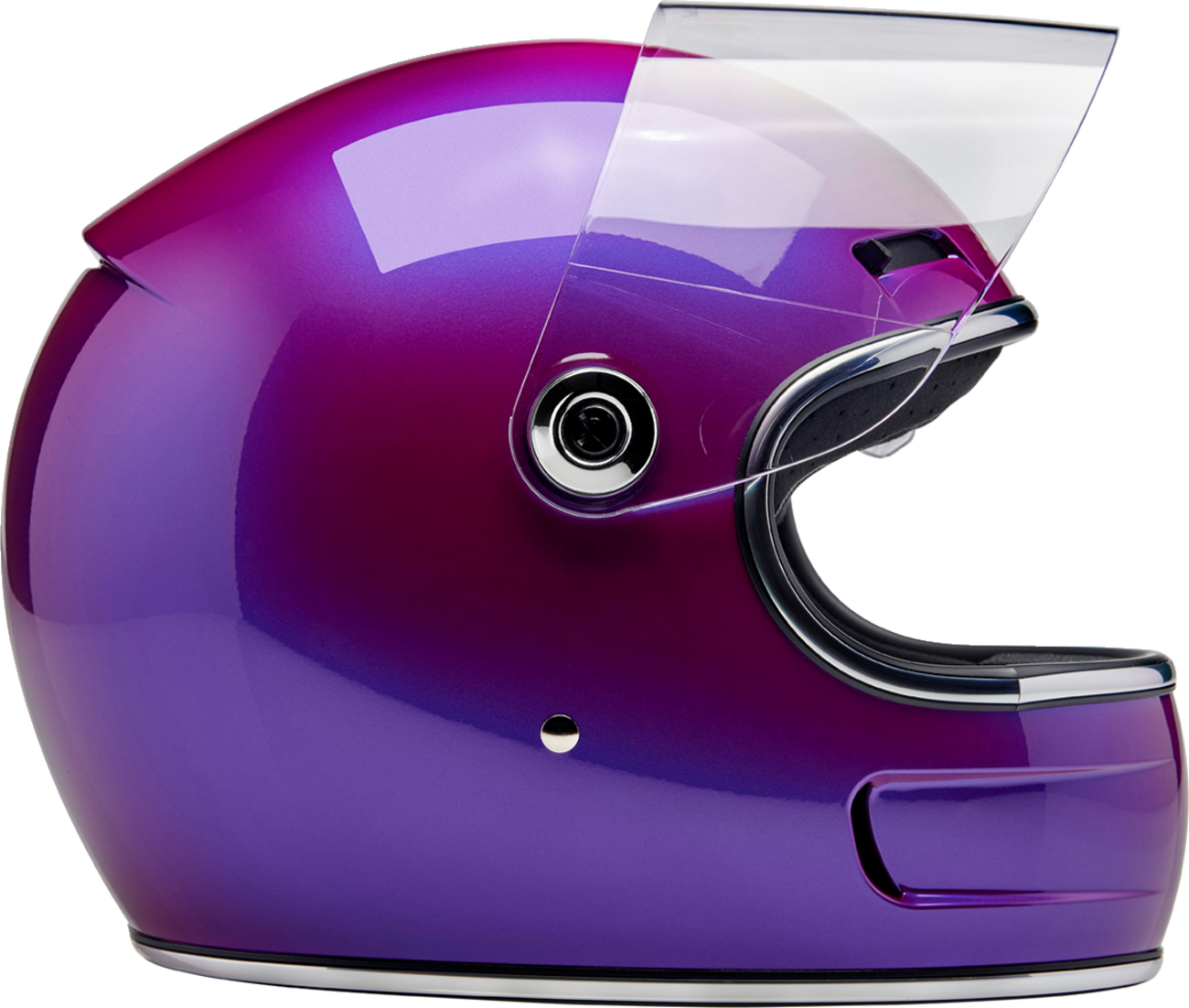 BILTWELL Gringo SV Helmet - Metallic Grape - XS 1006-339-501