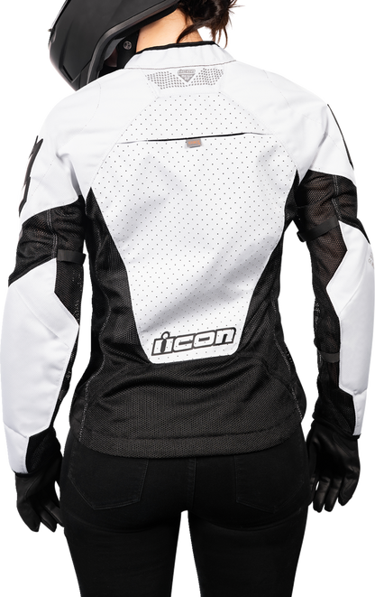 ICON Women's Mesh™ AF Jacket - White/Black - XS 2822-1490