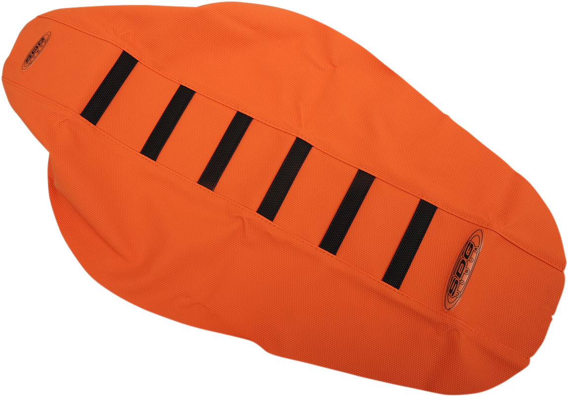 SDG 6-Ribbed Seat Cover - Orange/Black - SX/EX/XC 95930KOO