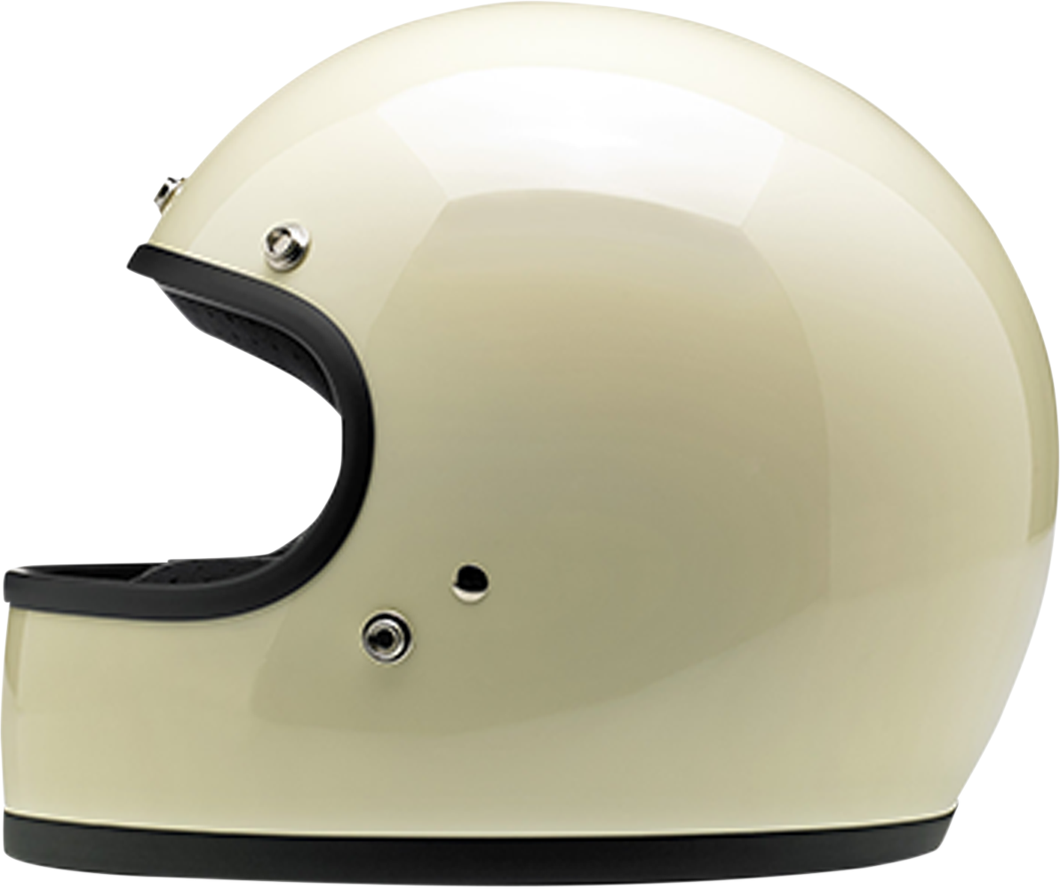 BILTWELL Gringo Helmet - Gloss Vintage White - XS 1002-102-101