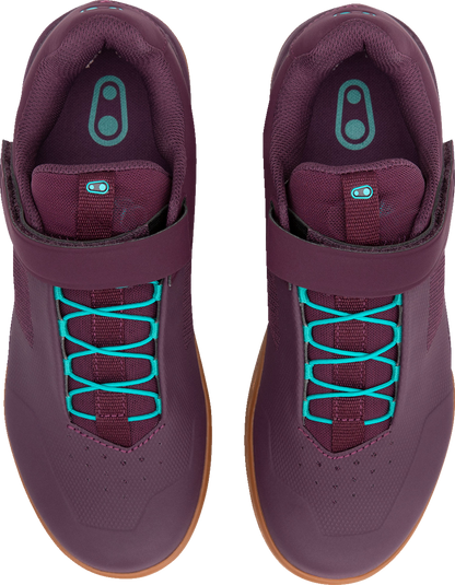 CRANKBROTHERS Stamp Speedlace Shoes - Purple/Teal Blue - US 8 STS29546A080