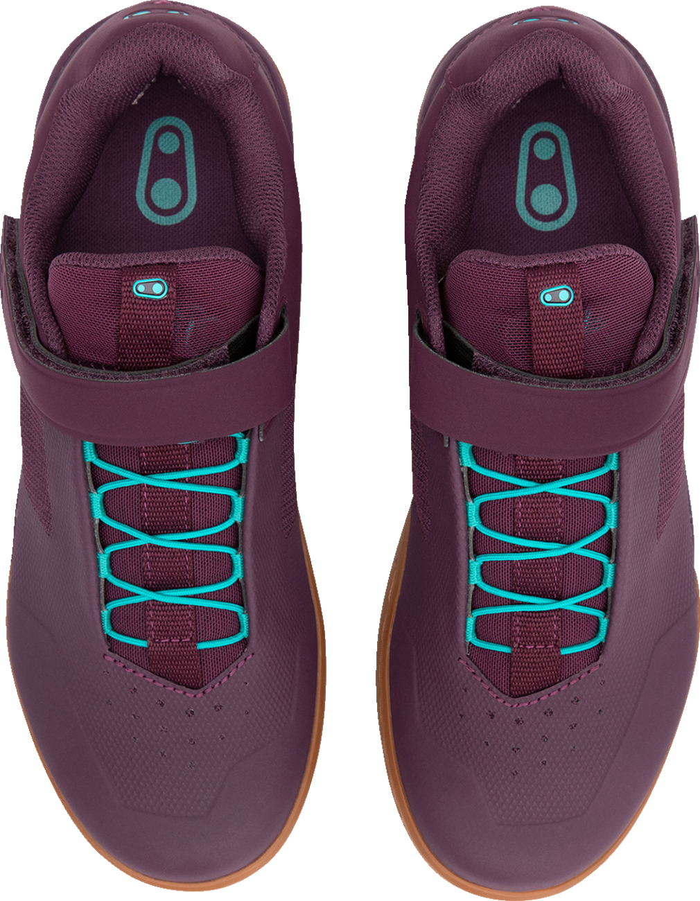 CRANKBROTHERS Stamp Speedlace Shoes - Purple/Teal Blue - US 10.5 STS29546A105