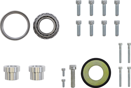 HAWG HALTERS Triple Tree Kit - Stock Replacement - 49 mm - Black 49FLAR3-SR14