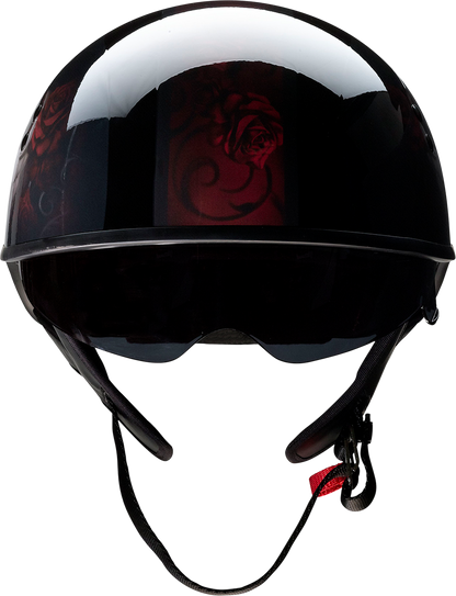 Z1R Vagrant Helmet - Red Catrina - Black/Red - Small 0103-1314