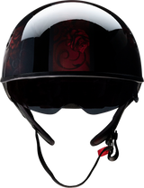 Z1R Vagrant Helmet - Red Catrina - Black/Red - XS 0103-1313