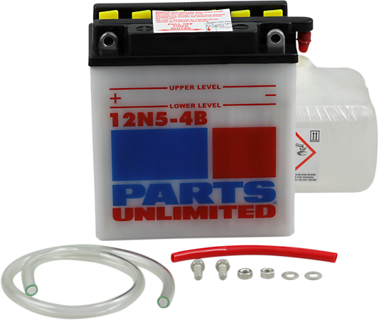Parts Unlimited Battery - 12n5-4b 12n5-4b-Fp