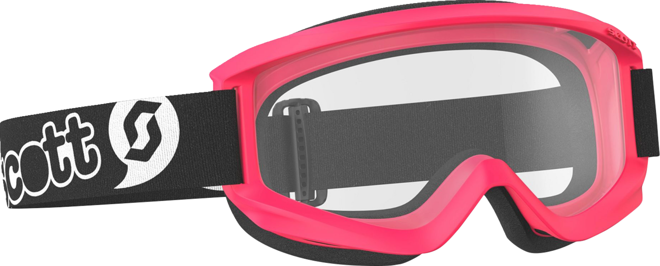 SCOTT Youth Agent Goggles - Pink - Clear 272839-0026043