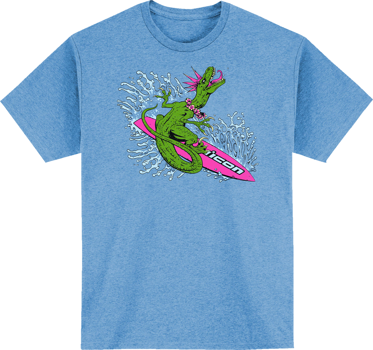 ICON Dino Fury™ T-Shirt - Light Heather Blue - Medium 3030-21965