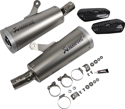 AKRAPOVIC Titanium Mufflers VMX 1700 V-Max 2009-2016 S-Y17SO1-HBAV 1811-2078