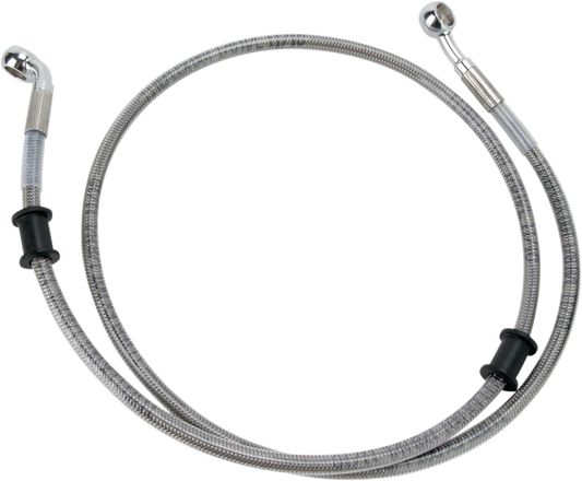 DRAG SPECIALTIES Brake Line - Front (Upper) - Stainless Steel 660330