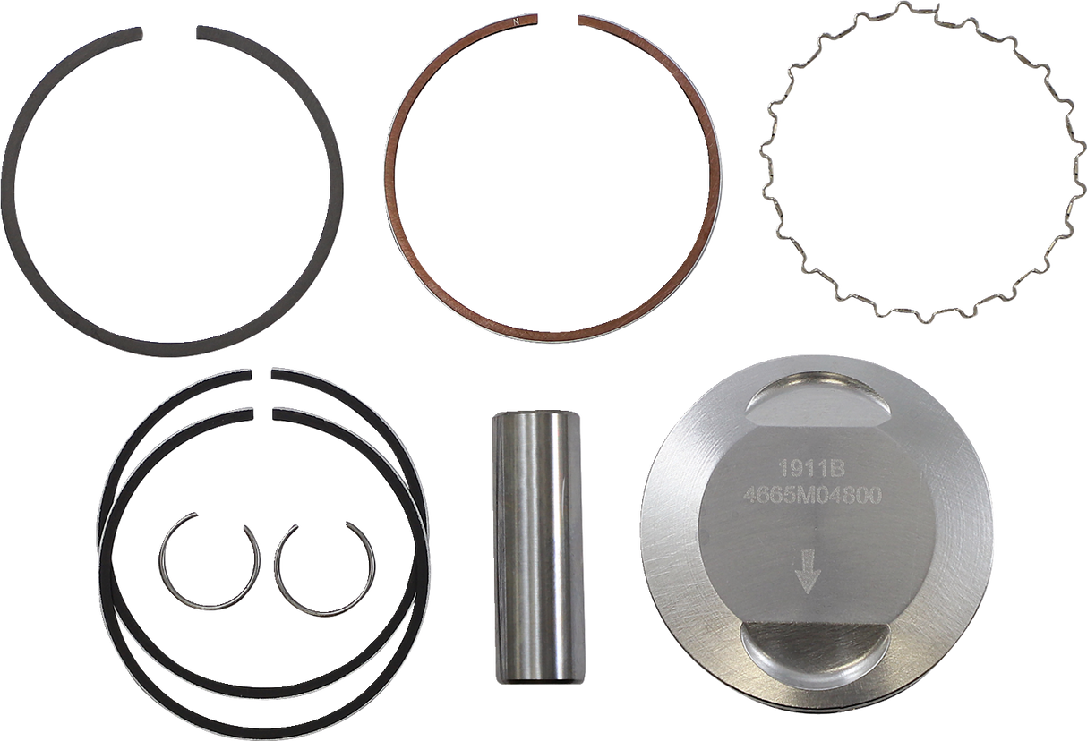 WISECO Piston Kit - +0.50 mm High-Performance 4665M04800